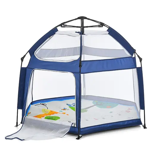 Дитячий манеж MR 1512 Sapphire Blue 146×127×110 см - фото 2