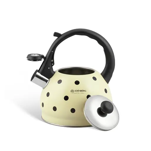 Чайник со свистком Edenberg EB-1922-Yellow 2 л желтый - фото 3