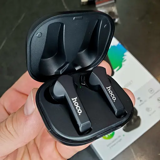 Блютуз Стерео Гарнитура Hoco ES34 Чёрный - фото 4