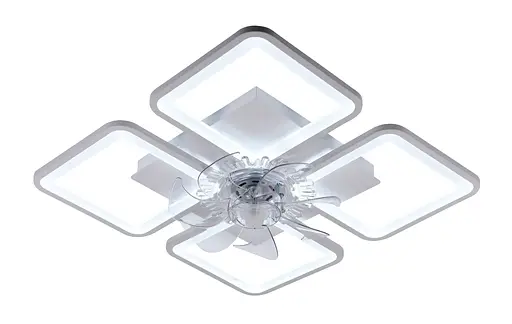 Потолочный светильник-вентилятор YZD5007-Fan (Белый) - фото 4