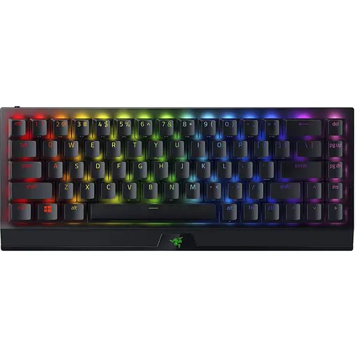 Клавіатура Razer BlackWidow V3 Mini Hyperspeed Green Wireless Black (RZ03-03891600-R3R1) - фото 1