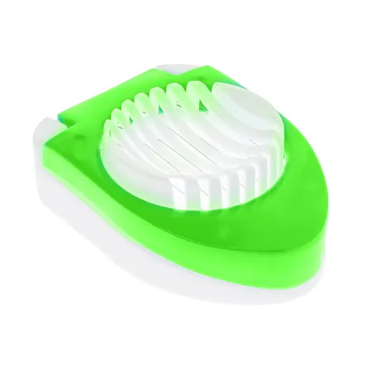 Яйцерізка овочерізка для нарізування слайсами, соломкою й кубиками яєць овочів грибів MagicKitchen, Kitchen Master Салатовий 85070 - фото 5