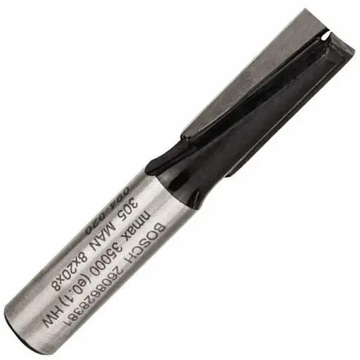 Фреза пазовая Bosch Professional с двумя лезвиями Std S8 D8 L20 (2.608.628.381)