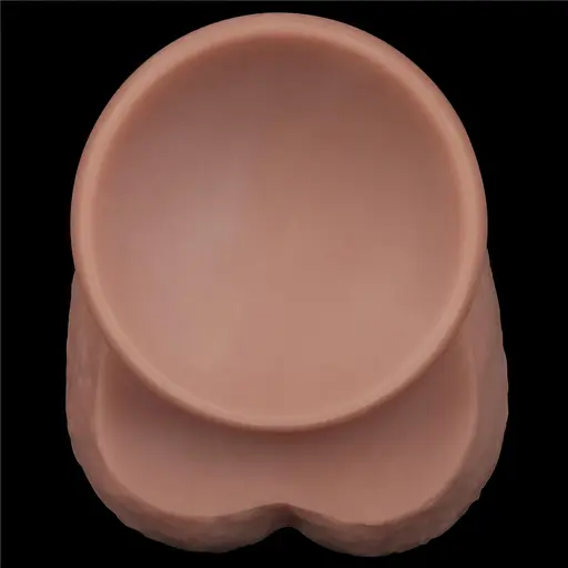 Фалоімітатор Dual-Layered Silicone Nature Cock 14.5'' 37.5 см коричневий - фото 14