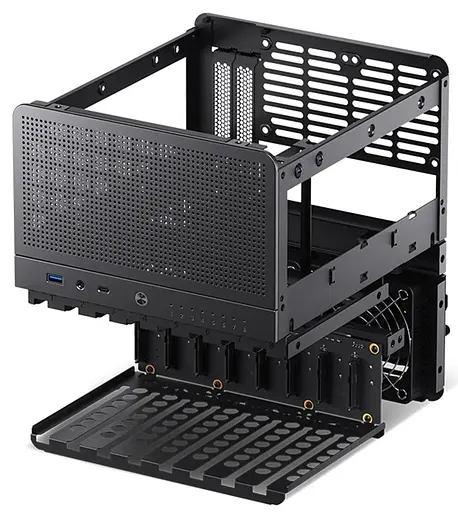 Корпус Jonsbo N3 Black (N3 Black) Без БП - фото 5