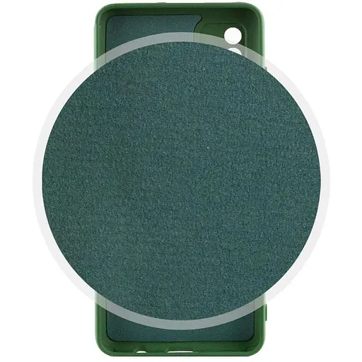 Чохол TPU Getman Liquid Silk Full Camera для Xiaomi Redmi Note 12S Зелений / Dark green - фото 2