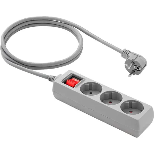 Мережевий фільтр Logan SFG3-5 Gray - фото 1