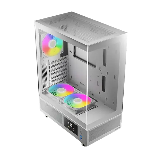 Корпус GAMDIAS ATLAS E1 ARGB White (4711514500257) - фото 1