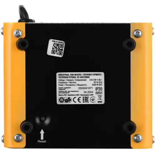 Теплова гармата 2E AIR Master Ceramic 2E-AHC2000S - фото 9