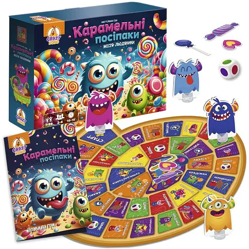 Настольная игра Vladi Toys Маршрут. Карамельные миньоны (VT8055-45) - фото 2