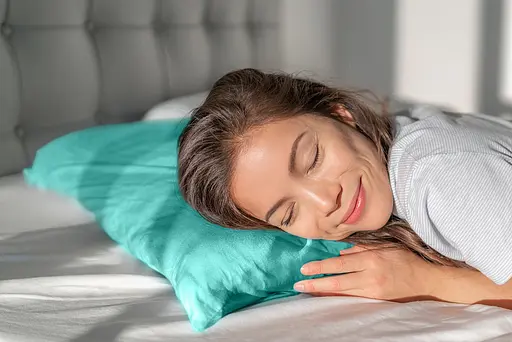 Шовкова наволочка «Чумацький шлях» для подушки 70х50 см Наволочка від зморшок зі 100% натурального шовку Mulberry 19 моммі Бірюзовий - фото 6