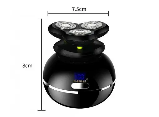 Електробритва Kemei Km-1109 (сухе та вологе гоління) - фото 6