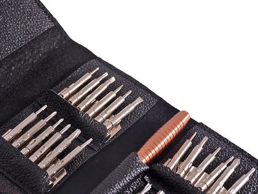 Набір маленьких викруток в чохлі для ремонту смартфона - фото 3