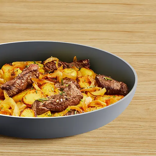 Сковорода Tefal Halo алюміній бакеліт 28 см сірий (C3120653) - фото 4