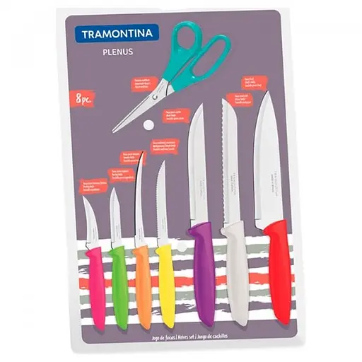 Набор ножей из 8 предметов Tramontina Plenus 23498/917 - фото 2