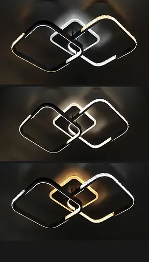 Люстра світлодіодна Valeso V X6001-2 BK - фото 4