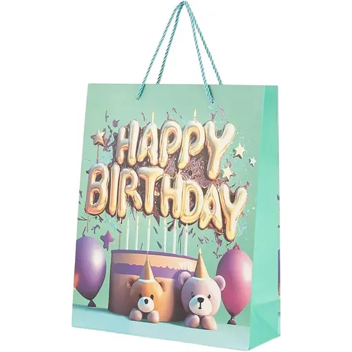 Пакет подарунковий XDW111132 М'ятний - фото 1