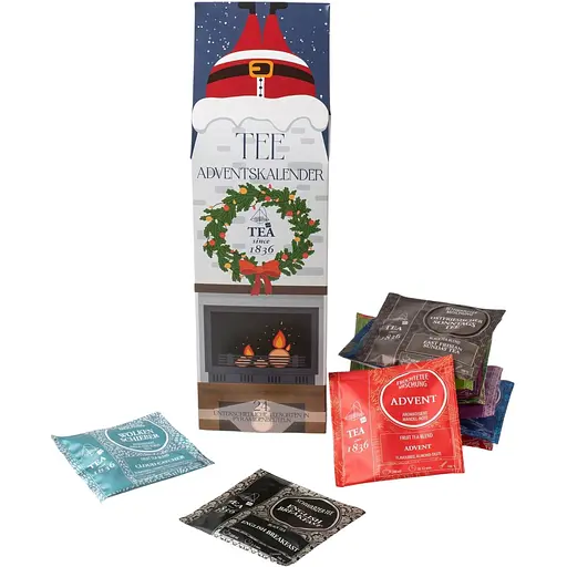 Чайний Адвент-Календар Santa is Камін