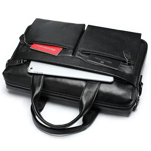 Сумка чоловіча Vintage 39,5х26х7 см sum0028949 - фото 9