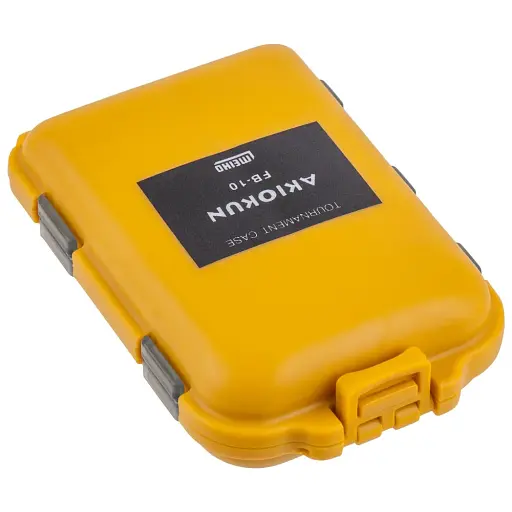 Коробка Meiho Fb-10 Akio-kun 97x65x30mm Yellow - фото 1