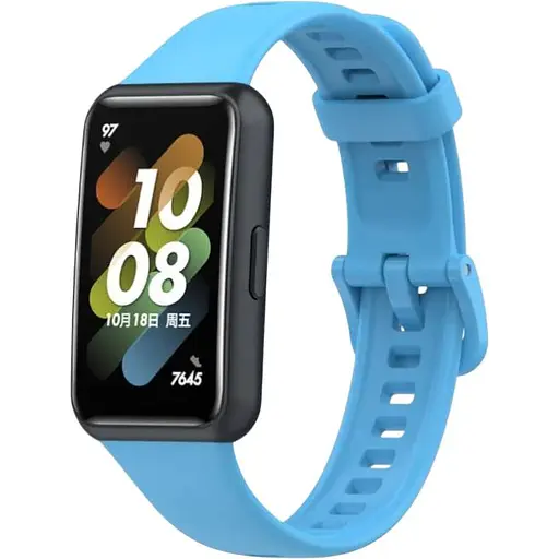 Ремінець DK для Huawei Band 7 Silicone Sport Band Classic (sky blue)