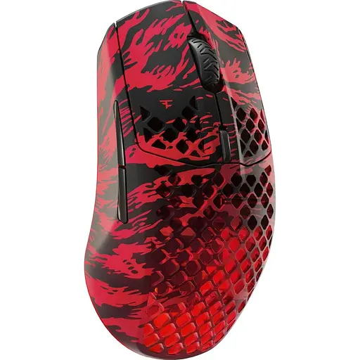 Миша SteelSeries Aerox 3 Wireless, RGB, 18000dpi., 6кн., Faze Clan Edition (62609) - фото 2