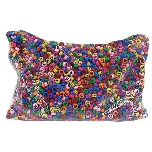 Набір для творчості Намистини бісер з літерами ЕД-420, 5 мм - фото 2