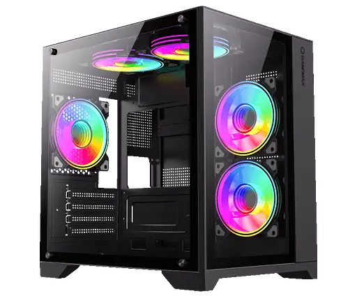 Корпус GameMax Infinity Mini Black (Infinity Mini Black) - фото 2