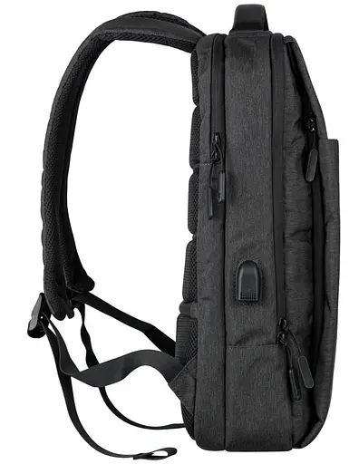 Рюкзак для ноутбука 2E 16" Melange, black (2E-BPN9266BK) - фото 3