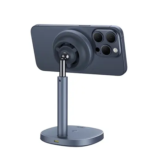 Магнітний бездротовий зарядний пристрій 2в1 BASEUS Orbit 2 Pro Air-Cooled 20 W (P10273500813-00) - фото 4