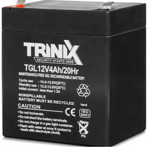 Аккумулятор Trinix TGL12V4Ah/20Hr GEL