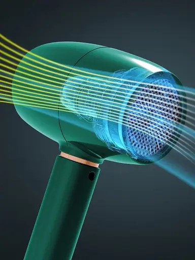 Дорожний фен Kemei Km-8228 з іонізацією - фото 5