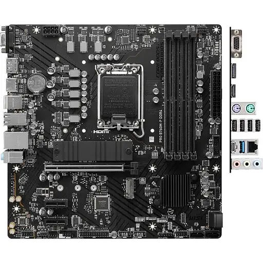 Материнская плата MSI Pro B760M-P DDR4 Socket 1700 - фото 2