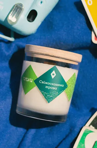 Свіжоскошена трава 250 мл, 30 год Соєвий віск Мініатюри (130мл) - фото 5