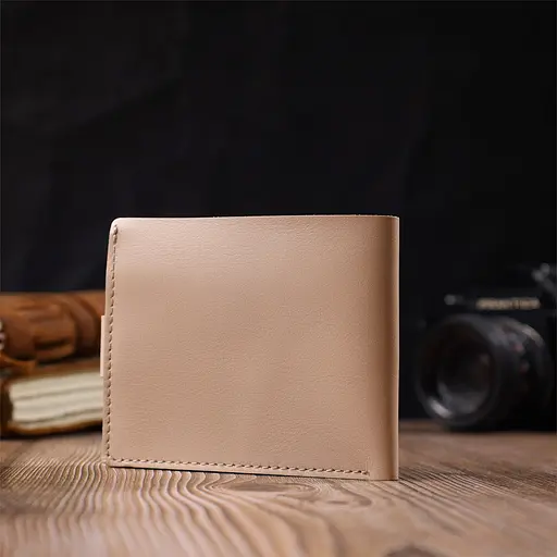 Кожаный женский кошелек Shvigel 10.5х9х0.5 см acs0027008 - фото 8