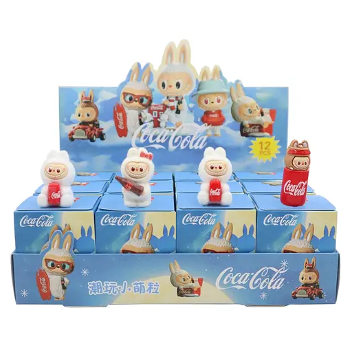 Дитяча фігурка сюрприз Лабубу-Кока кола ZB-1107 в асортименті