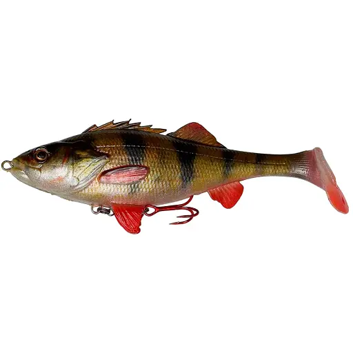 Силікон Savage Gear 4D Perch Shad SS 175 мм 67.0g #01 Perch (поштучно)