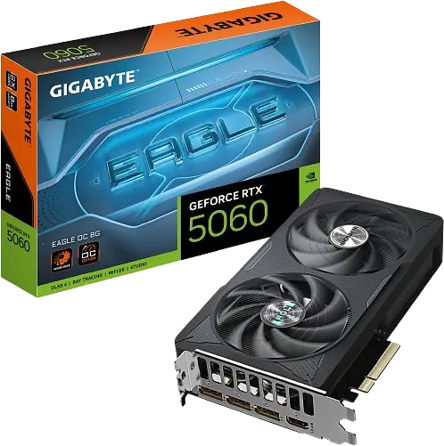 Відеокарта GeForce RTX 5060 8GB Gigabyte Eagle OC (GV-N5060EAGLE OC-8GD)