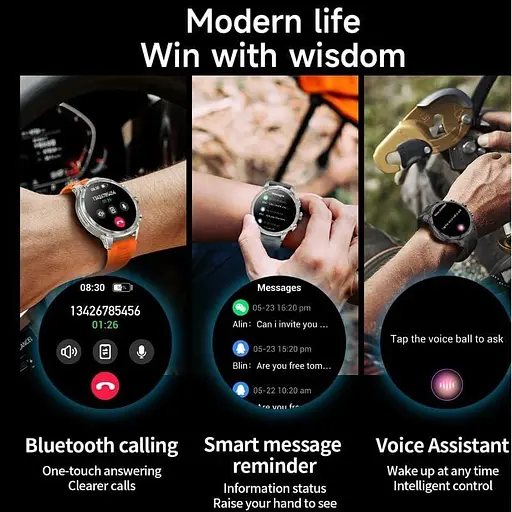 Смарт-часы V99 1,85-дюймовые ультра HD NFC зондирование Bluetooth вызов 710 мА·ч Большая батарея Спортивный фитнес-смарт - фото 4