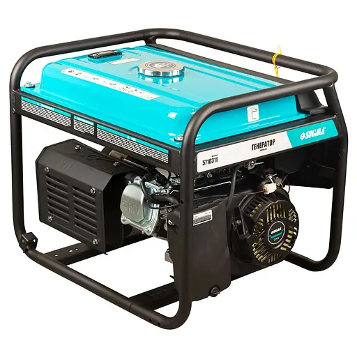 Бензиновий генератор Sigma 3.5/4.0 кВт, однофазний, ручно/електро запуск, з виведенням під АВР (5710311) - фото 8