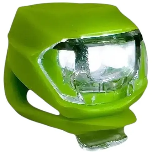 Ліхтар блимавка комплект Good Bike Silicon LED в силіконовому корпусі 2 шт. зелені (92325Green-IS) - фото 2