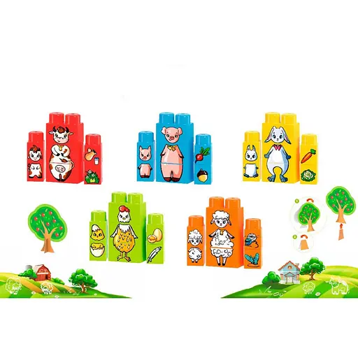 Детский Конструктор Животные ТехноК 6849TXK 35 элементов - фото 3