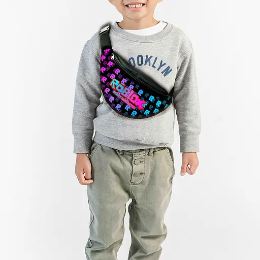 Набор детский Роблокс «Roblox» рюкзак 36х27см сумка-бананка, кружка с принтом для мальчика (01577) - фото 3