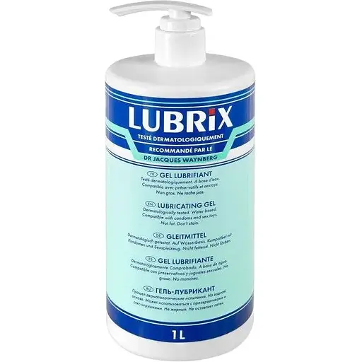 Лубрикант на водній основі Lubrix без парабенів 1 л