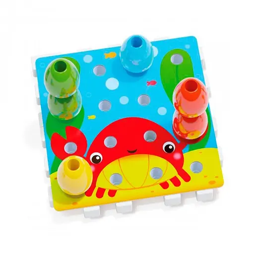 Набір - для занять мозаїкою (великі фішки (16 шт.) - фото 1