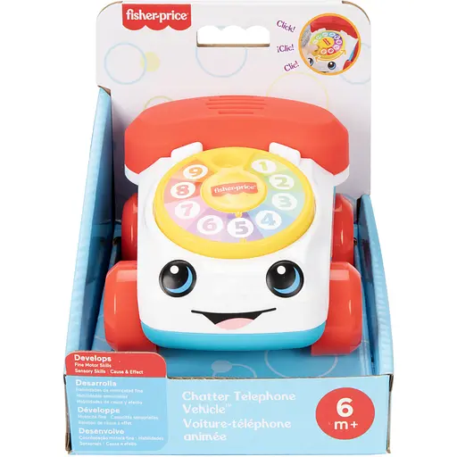 Машинка-каталка Fisher-Price Веселий телефончик (JKD56) - фото 4