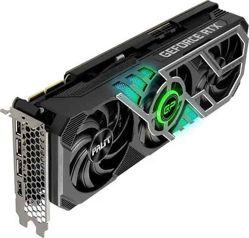 Видеокарта Palit RTX 3090 24Gb GamingPro (NED3090019SB-132BA) (GDDR6X, 384 bit, PCI-E v4.0) Б/у - фото 3