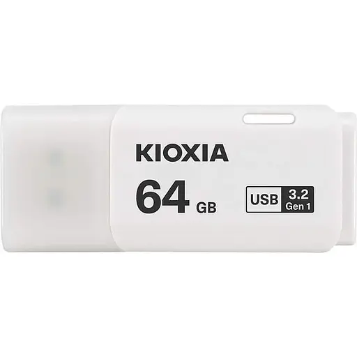 Флеш-накопичувач Kioxia USB3.2 64GB TransMemory U301 White (LU301W064GG4) - фото 1