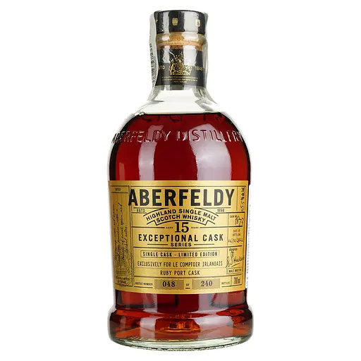 Віскі Aberfeldy Ruby Port Single Cask 15 Year Old 55.5% 0.7 л в подарунковій упаковці - фото 2