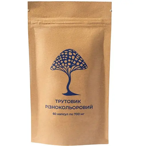 Трутовик різнокольоривий Дідусь Мухомор 700 мг 60 капсул